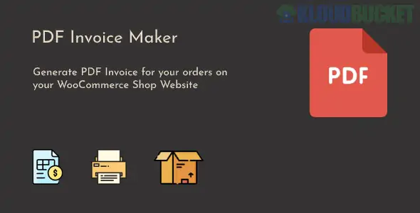 WooCommerce PDF Invoice Maker 1.0.9