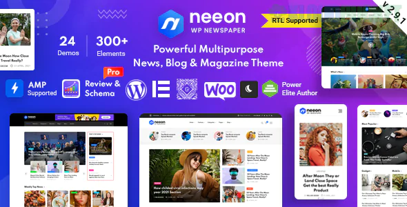 Neeon Theme | WordPress News Magazine Theme 3.1.0