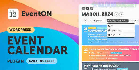 EventON – WordPress Virtual Event Calendar Plugin 4.8.2