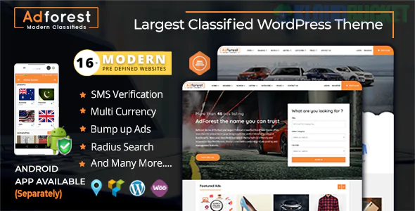 AdForest | Best Classified Ads WordPress Themes 6.0.4