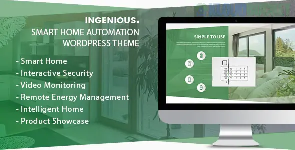Ingenious - Smart Home Automation WordPress Theme 1.2.7