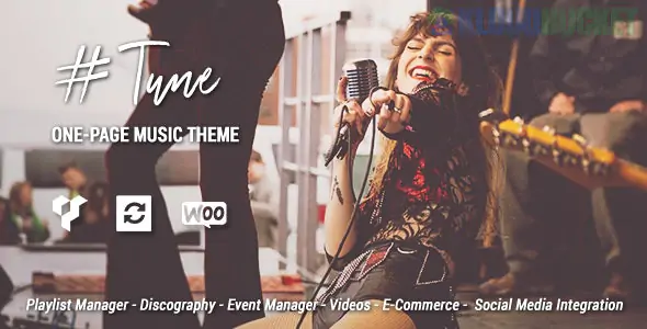 Tune - One-Page Music WordPress Theme 2.2.2
