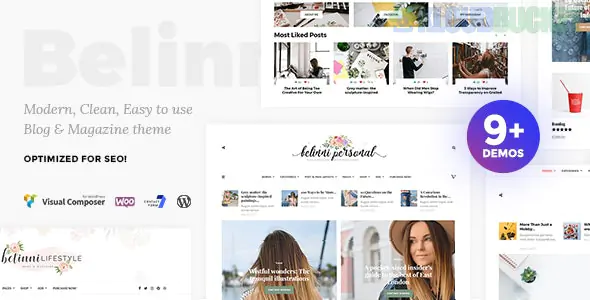 Belinni - Multi-Concept Blog / Magazine WordPress Theme 1.5.1