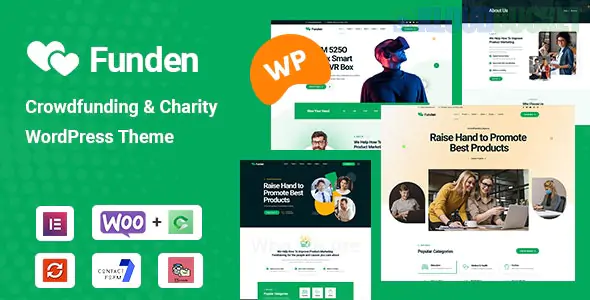 Funden - Crowdfunding & Charity WordPress Theme 1.1.8