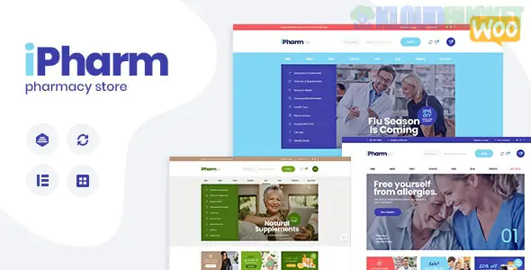 IPharm - Online Pharmacy & Medical WordPress Theme 1.2.1