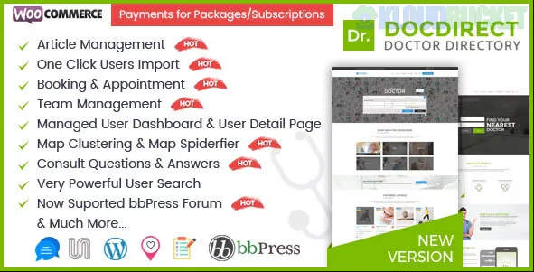 DocDirect Theme | WordPress Theme for Doctors and Healthcare Directory 8.1.1