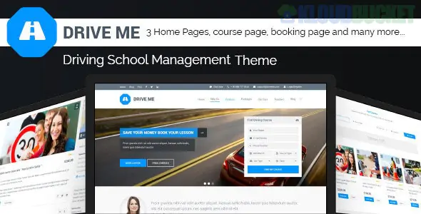 Driveme - Driving School WordPress Theme 1.5.3