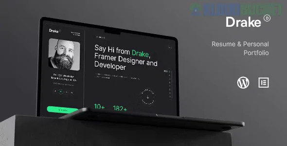 Drake - Personal Portfolio Resume Theme 4.3.2