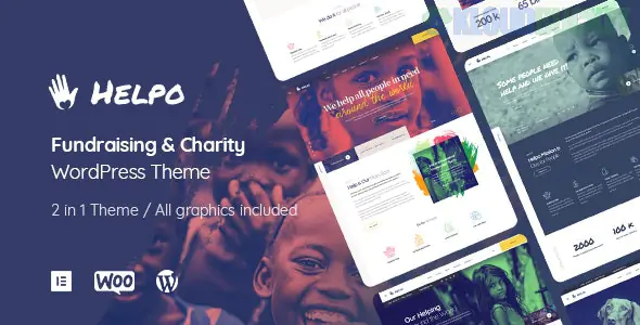Helpo | Charity & Nonprofit WordPress Theme 1.5
