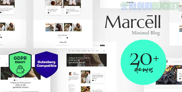Marcell - Personal Blog & Magazine WordPress Theme 1.2.8