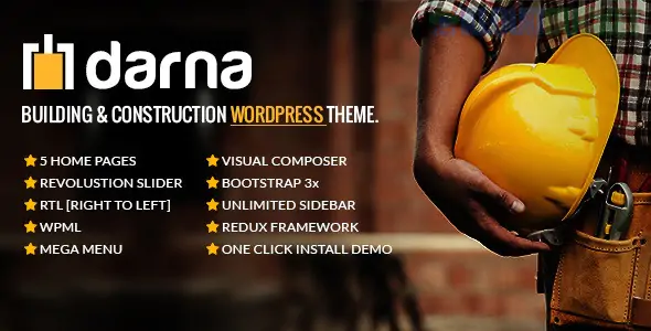Darna | Building & Construction WordPress Theme 1.4.0