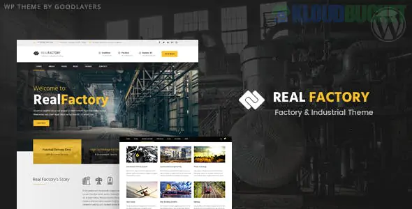 Real Factory | Construction WordPress Theme For Construction & Industrial Company 1.4.9