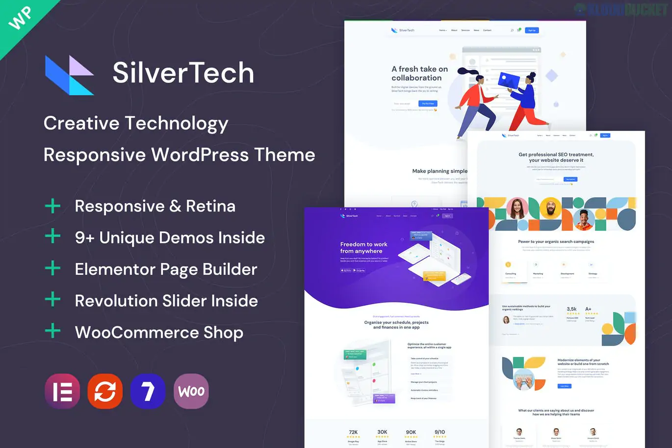Silvertech - Creative WordPress Theme 1.15