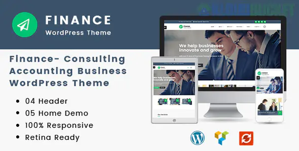 Financity - Business / Financial / Finance WordPress Theme 1.3.3
