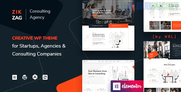 ZikZag | Consulting & Agency WordPress Theme 1.4.6