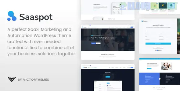 SaaSpot - SaaS Marketing Automation WordPress Theme 1.9.0