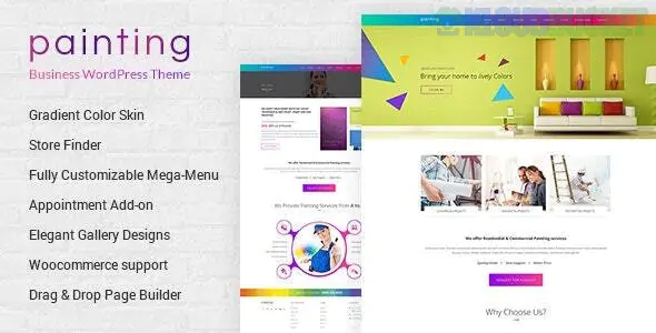 Paint - Painting Company WordPress Theme 3.5