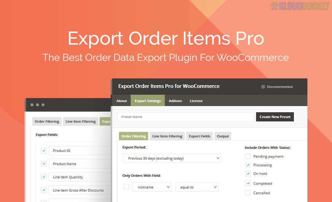 Export Order Items Pro for WooCommerce 2.1.36