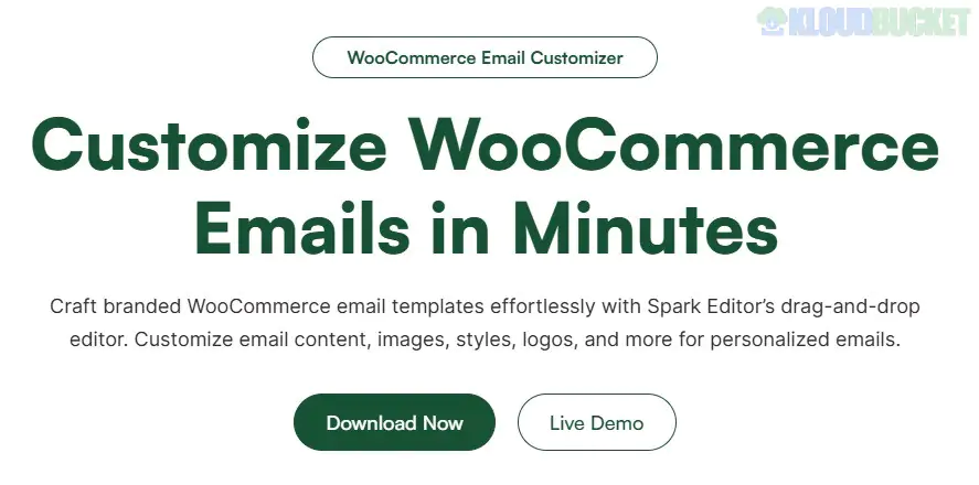Spark Email Editor - Customize WooCommerce Emails in Minutes 1.0.11