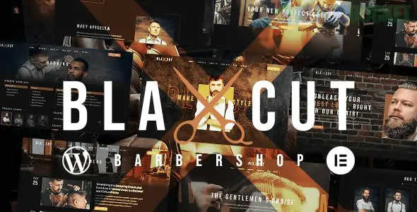 Blaxcut - Barbershop & Hair Salon WordPress Theme 1.0.0
