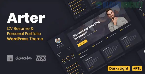 Arter - Personal Portfolio WorfPress Theme 1.8.5