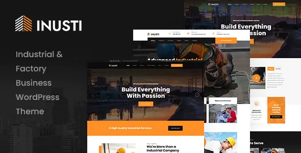 Inusti – Factory & Industrial WordPress Theme 1.1.9