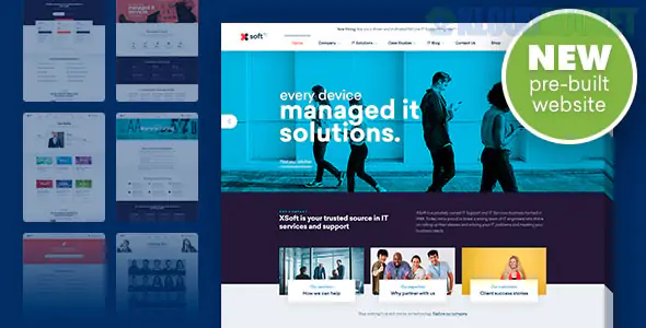 Nanosoft Theme | WP Theme for IT Solutions and Services Company 1.2.8