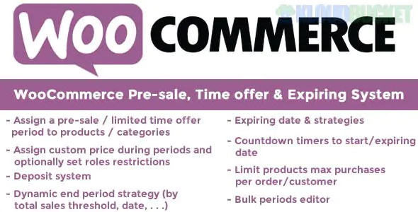 WooCommerce Pre-sale, Time offer & Expiring System 11.5