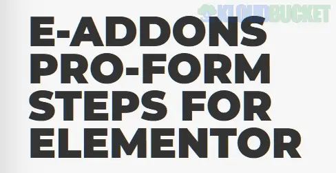 e-ProForm Extended - e-Addons for Elementor 3.2.0.1