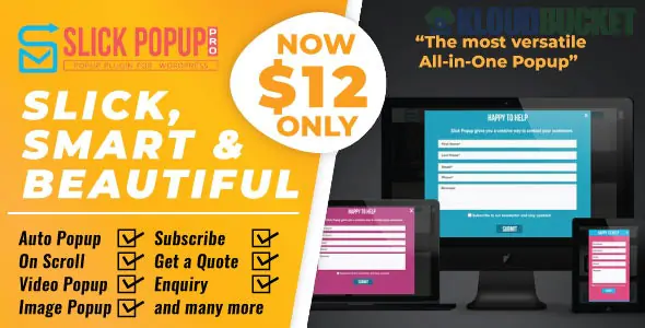 Slick Popup Pro - WordPress Popup Plugin 2.3.8