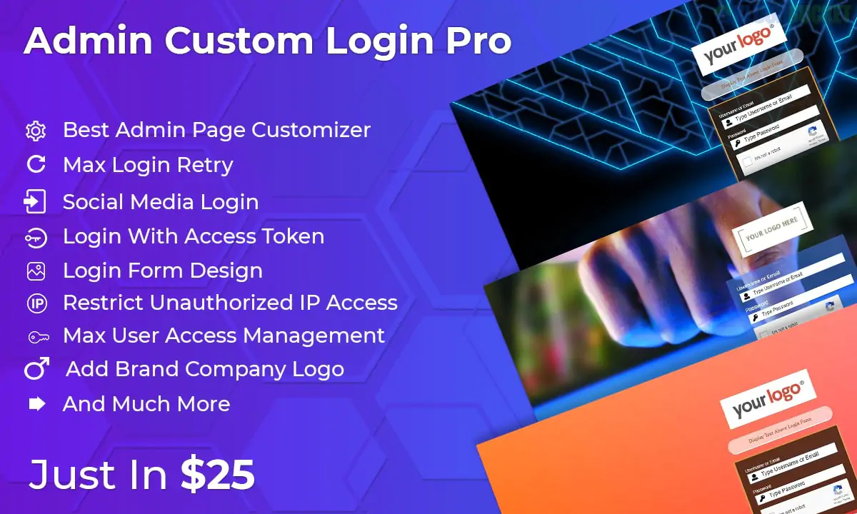 Admin Custom Login Pro 6.5
