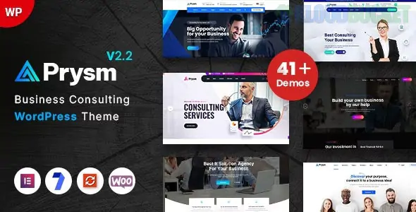 Prysm - Consulting & Business WordPress Theme 2.7