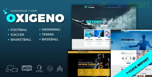 Oxigeno - Sports Club & Team WordPress Theme 1.4.1