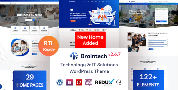 Braintech Theme | Technology & IT Solutions WordPress Theme 2.6.6