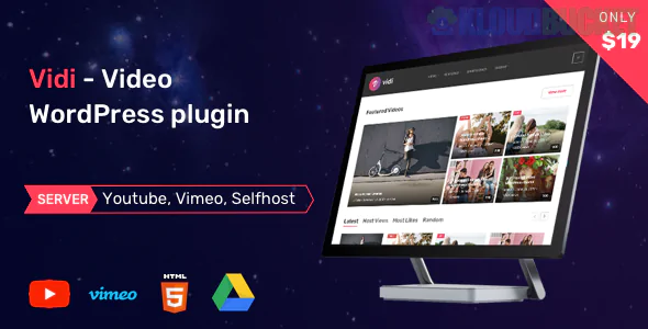 Vidi - Video WordPress Plugin 1.4.0