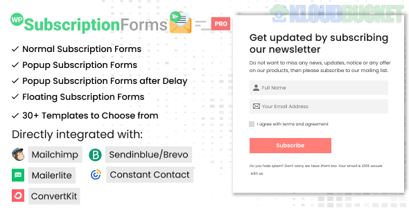 WP Subscription Forms PRO 2.0.6