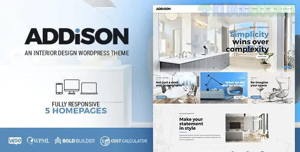 Addison - Architecture & Interior Design WordPress Theme 1.4.2