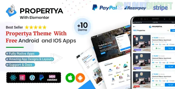 Propertya - Real Estate WordPress Theme 1.1.6