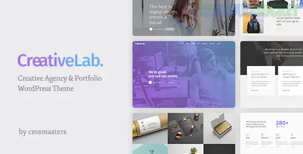Creative Lab - Creative Studio Portfolio & Agency WordPress Theme 1.2.5