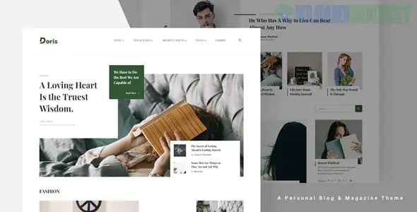 Doris - Creative WordPress Blog and Magazine Theme 1.4