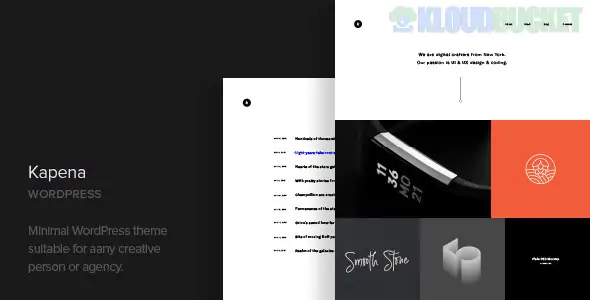 Kapena - Minimal Portfolio WordPress Theme 1.2