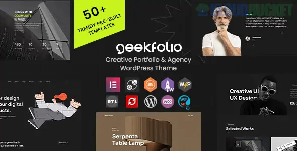 Geekfolio - Elementor Creative Portfolio & Agency WordPress Theme 1.0.9