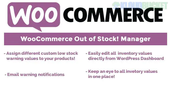 WooCommerce Out of Stock! Manager 4.8