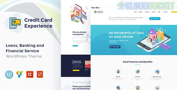 Credit Card Experience | Credit Card Company and Online Banking WordPress Theme 1.2.11