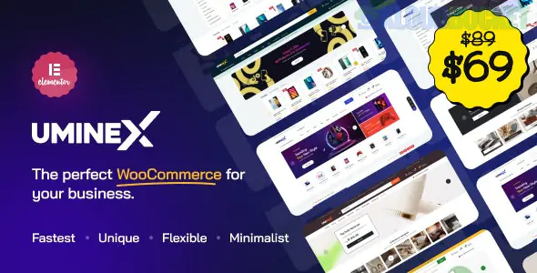 Uminex - Multipurpose WooCommerce Theme 1.0.9