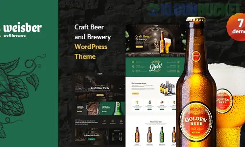 Weisber - Craft Beer & Brewery WordPress Theme 1.1.8