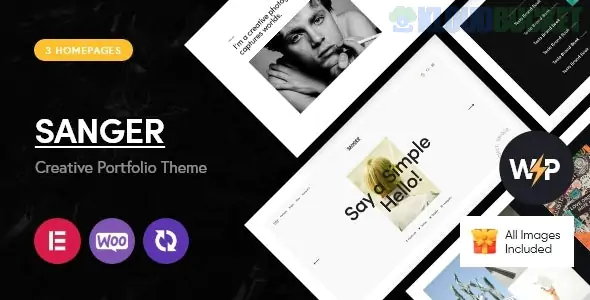 Sanger - Personal Portfolio for Creatives WordPress Theme 1.11.0