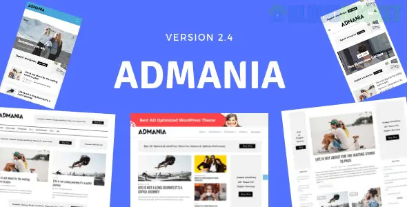 Admania | AD Optimized WordPress Theme For Adsense & Affiliate Enthusiast 2.5.2