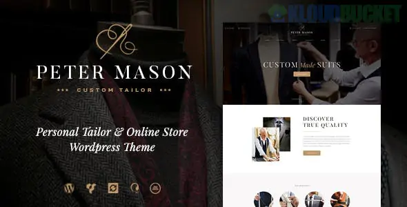 Peter Mason | Custom Tailoring and Clothing Store WordPress Theme 1.2.7