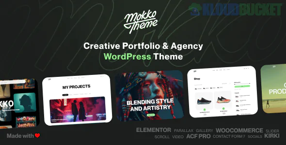 Mokko - Creative Portfolio & Agency WordPress Theme 1.2.2
